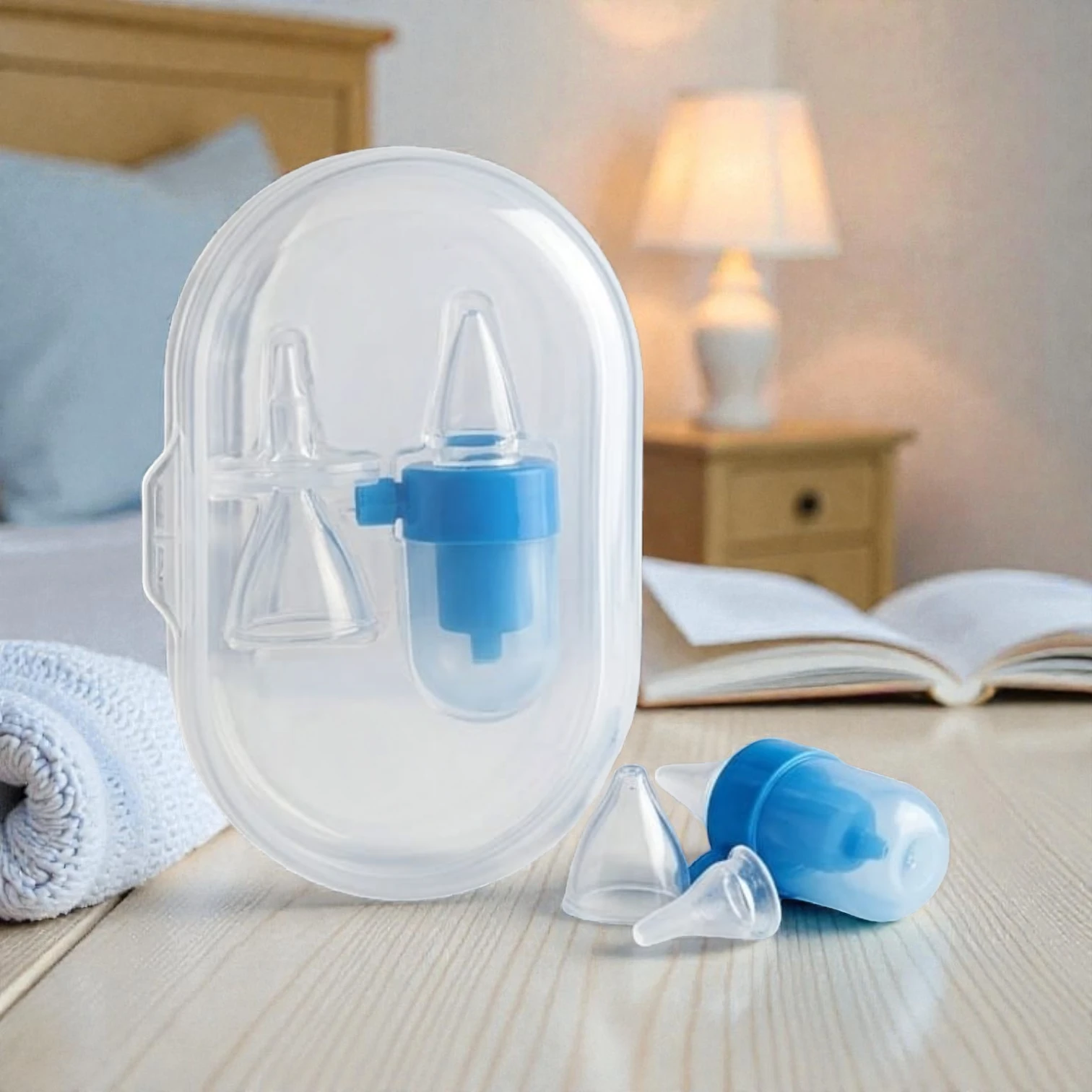ASPIRADOR NASAL PARA BEBE NARIKLIN 2 PUNTAS