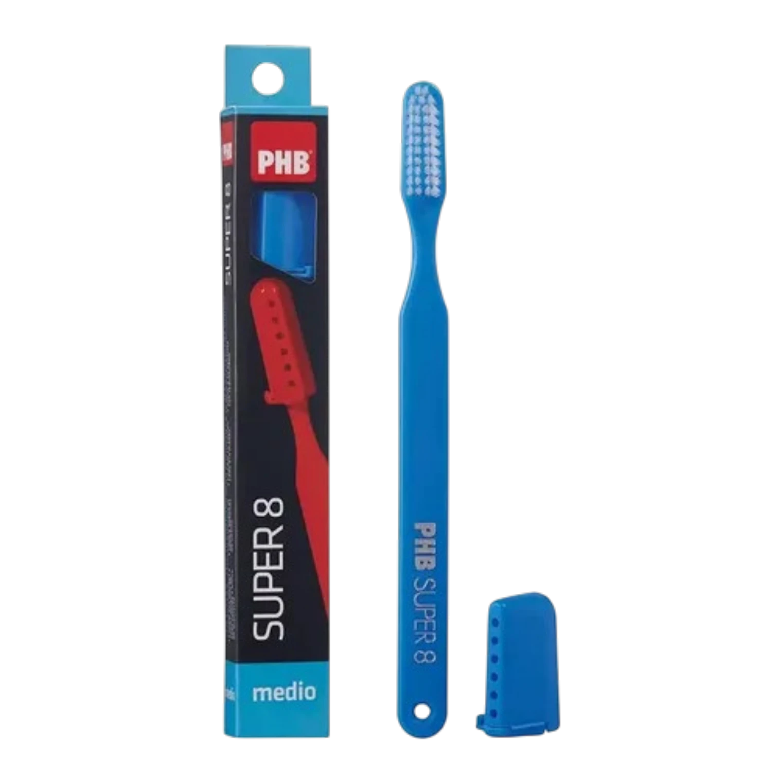 CEPILLO DENTAL PHB SUPER 8 MEDIO